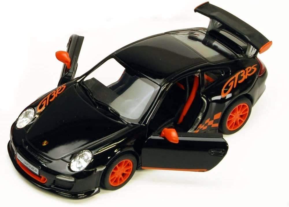 KiNSMART Porsche 911 GT3 RS 1:36 Scale 5inch Die Cast Model Toy Sports Car - Black