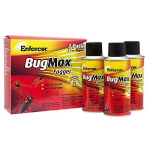 Enforcer BugMax Fogger - 2 oz (Case of 36) - EBMFOG2 - Keeps Killing German Cockroaches for 12 Weeks on Impervious Surfaces