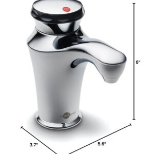 InSinkErator Invite Contour Instant Hot Water Dispenser System - Faucet & Tank, Chrome, H-CONTOUR-SS