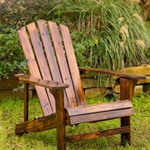 Leigh Country Char-Log Adirondack Chair