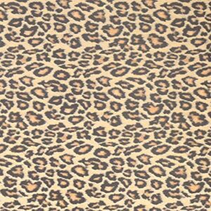 Fablon FAB12134 Leopard Adhesive Film, Neutral , Yellow