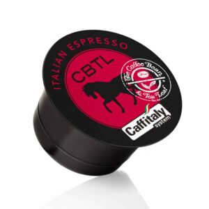 cbtl italian espresso capsules by the coffee bean & tea leaf, 10 count box