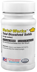 industrial test systems 482029 waterworks total dissolved solids (tds) check