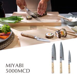 MIYABI 5000MCD-B Birchwood 3.5 Inch Shotoh Knife