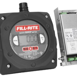 Fill-Rite 900CDP 1" 6-40 GPM(23-151 LPM) Digital Nutating Disc Fuel Transfer Meter with Pulse Output