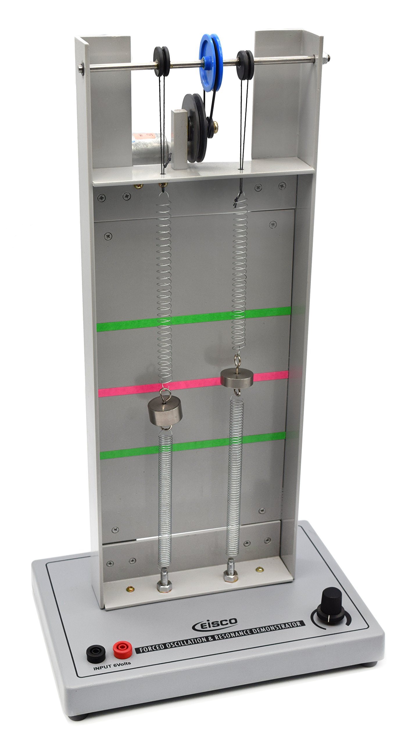 Force Oscillation and Resonance Demonstration Kit - Explore The Physics of Vibrations, Force, Energy Transfer, Motion and More - Eisco Labs