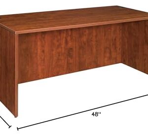 Lorell 69411 Desk Shell, 48-Inch x24-Inch x29-1/2-Inch, Cherry