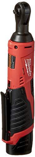 Milwaukee 2456-21 M12 Cordless 1/4" Lithium-Ion Ratchet Kit