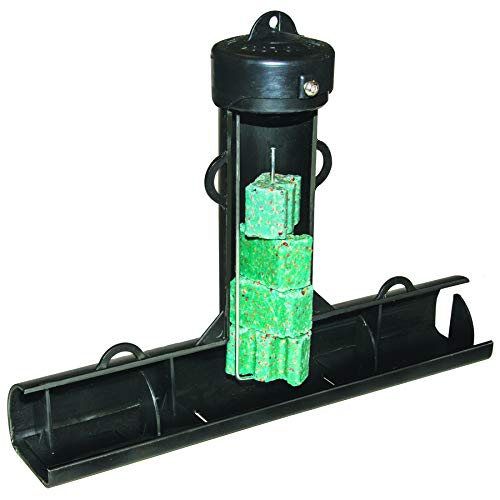 JT Eaton 902 Top Loader Rodent Bait Station, Black, Weather-Resistant, Dual Entrances, Compatible with Bait Blocks, Liquid, or Granular Bait