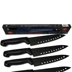 Non-stick Sushi Chef's Knife (4 pack)