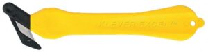 safety cutter, disposable, 7in, yellow, pk10