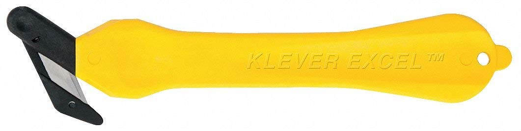 Safety Cutter, Disposable, 7in, Yellow, PK10