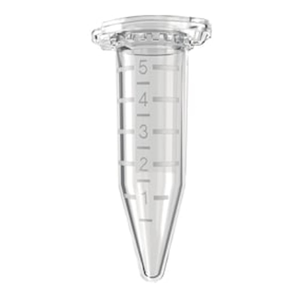 Eppendorf 0030119401 Polypropylene Clear Conical Tube, Eppendorf Quality, 5.0ml Capacity, (Case of 200)