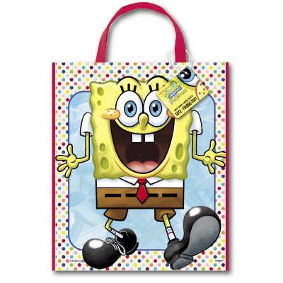 Unique Spongebob Squarepants Tote Bag 1 Count