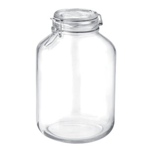 bormioli rocco 5l swing top large glass fido canning jar