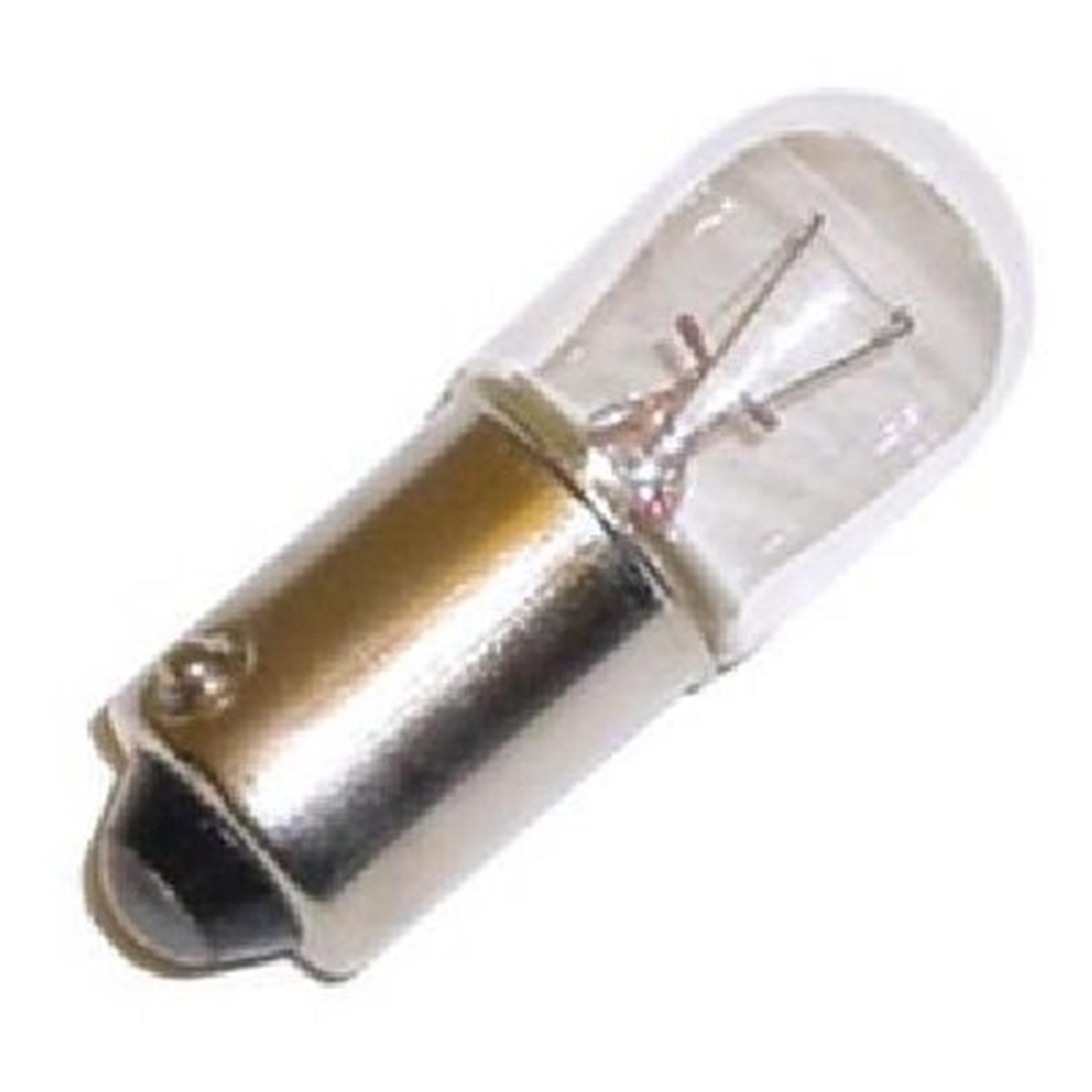 10 Qty. Halco .10A T3.25 MINI Bayonet 28V 1820 0.1Aw 28v Miniature Indicator Lamp Bulb