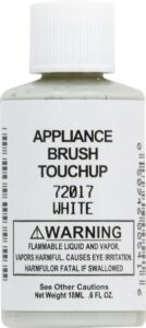 whirlpool 72017 touch up paint, 0.6 fl oz (pack of 1), white