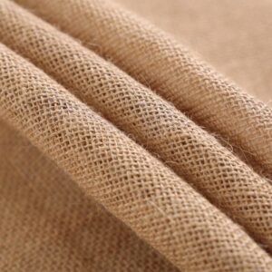 ArtOFabric Natural Burlap Tablecloth 60 Inches X 108 Inches