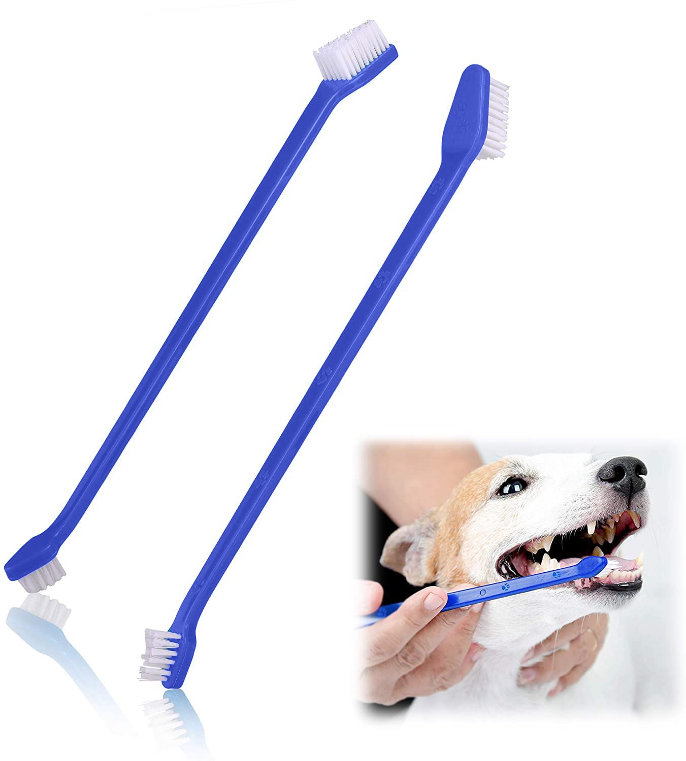 Dog toothbrush set - Pack of 4