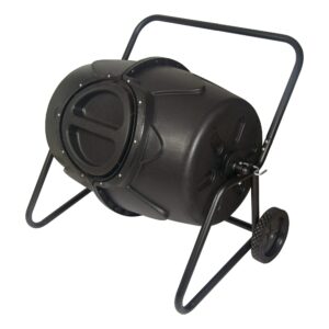 koolscapes wheeled tumbling composter, 50-gallon