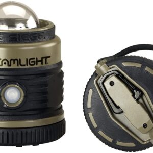 Streamlight 44931 Siege 540-Lumen Compact D Alkaline Outdoor Hand Lantern/Flashlight Combo, Coyote