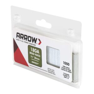 Arrow Co Inc BN1824CS Genuine 1-1/2-Inch 38mm Brad Nails, BN1824CS, 1,000-Pack