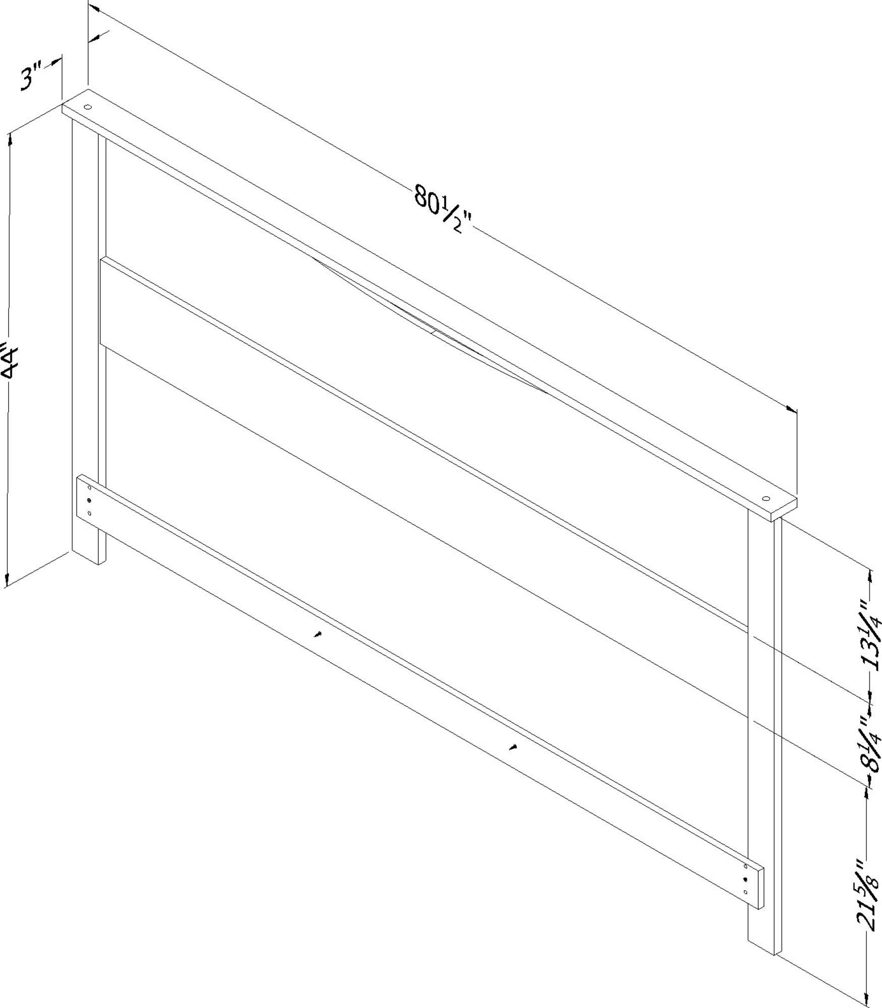 South Shore Step One Headboard, King 78-Inch, Pure White