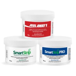 Dumond Complete Paint Removal Test Kit - Find the Right Paint Remover for Your Project - Kit Includes 8oz Samples of Peel Away 1, Smart Strip Advanced, & Smart Strip PRO, Laminated Paper & Accessories