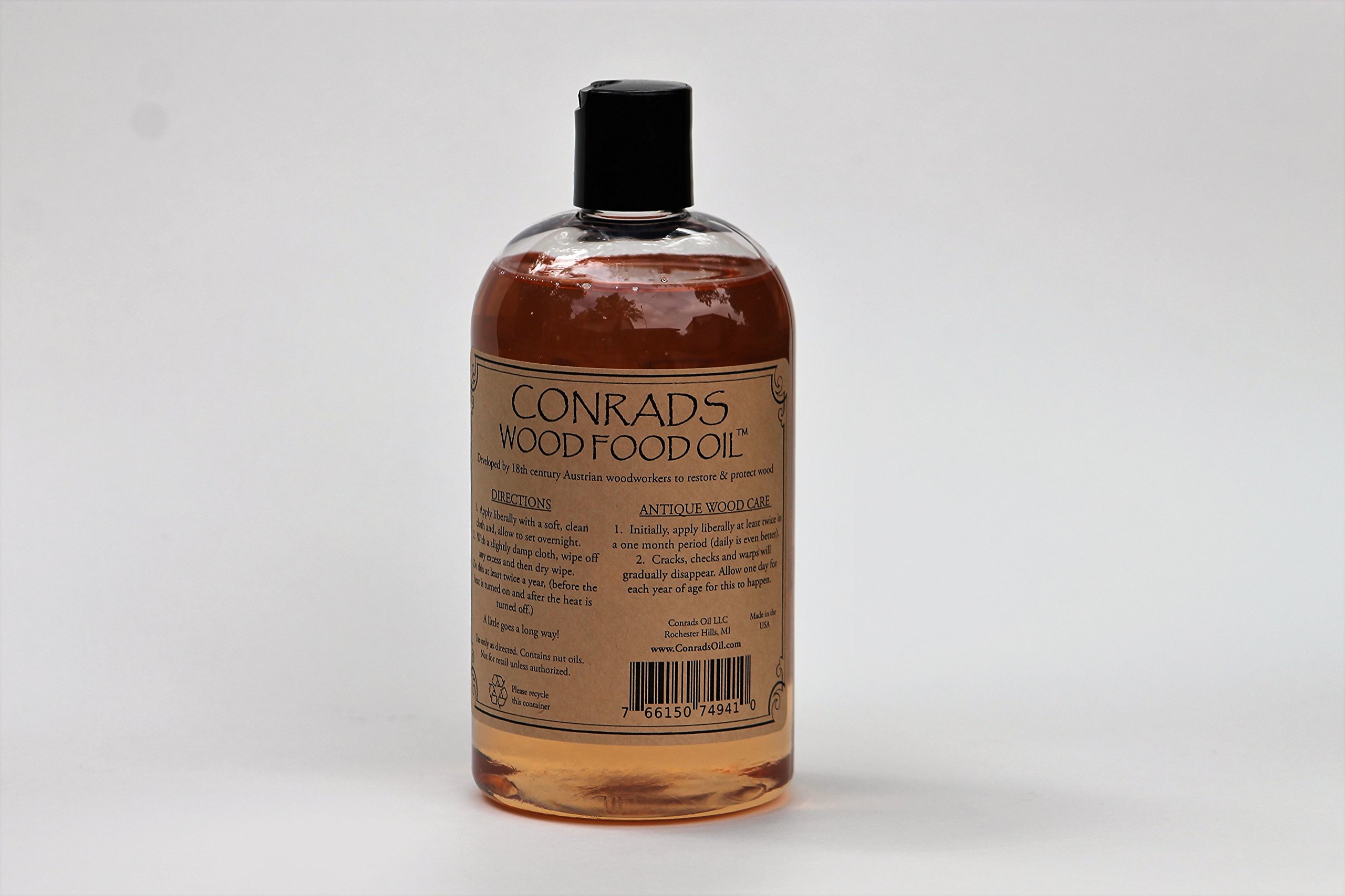 Conrads Wood Food Oil (16 oz)