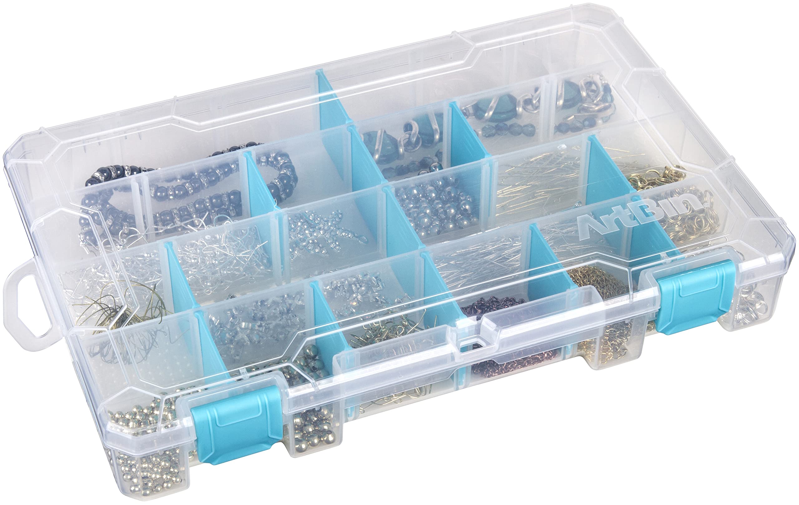 Tarnish Inhibitor Medium Box with Six Compartments in Translucent