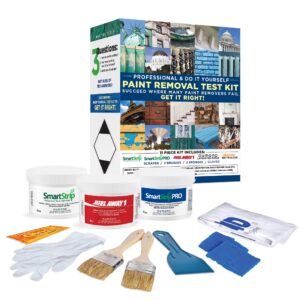 Dumond Complete Paint Removal Test Kit - Find the Right Paint Remover for Your Project - Kit Includes 8oz Samples of Peel Away 1, Smart Strip Advanced, & Smart Strip PRO, Laminated Paper & Accessories