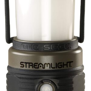 Streamlight 44931 Siege 540-Lumen Compact D Alkaline Outdoor Hand Lantern/Flashlight Combo, Coyote