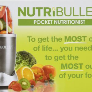 NUTRIBULLET USER GUIDE & RECIPE BOOK + POCKET NUTRITIONIST