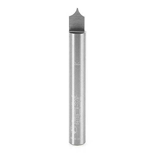 Amana Tool - 56125 Solid Carbide Pt. Cutting Roundover 1/8 Radius x 1/4 Dia x 5/16 x 1/4