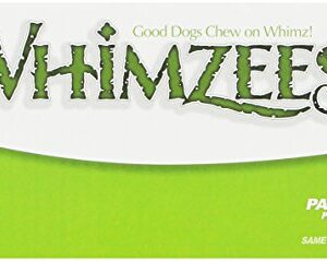 Whimzees 30-Count Box of Toothbrush Stars Dental Treats for Pets, Large