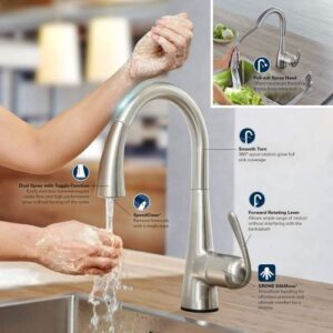 Grohe LadyLux3 Café Single-Handle Pull-Down Kitchen Faucet