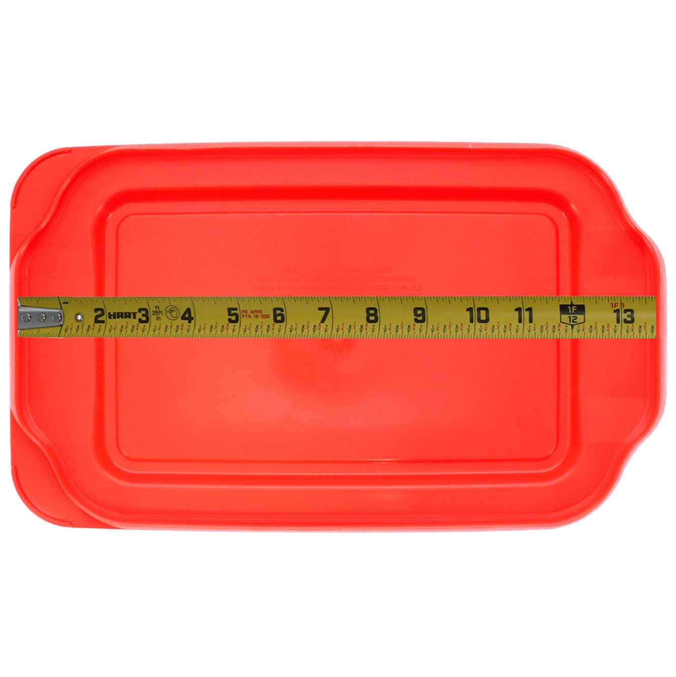 Pyrex Basics 2-qt Oblong with red cover