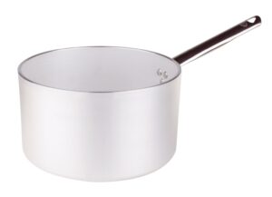 pentole agnelli aluminium professional radiant cylindrical saucepan, diameter 24 cm.