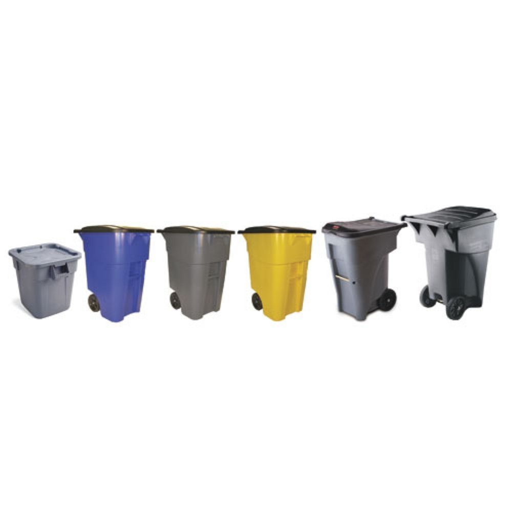 Wastebasket DESKSIDE 28 QT 14.38 in BK