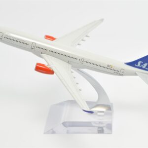 TANG DYNASTY(TM) 1:400 16cm Air Bus A330 Scandinavian Airlines SAS Metal Airplane Model Plane Toy Plane Model