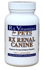 rx renal canine 120 caps by rx vitamins