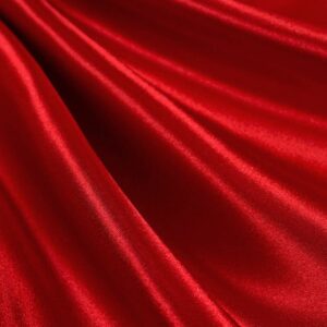 red satin fabric 60" inch wide – by the yard - for weddings, decor, gowns, sheets, costumes, dresses, etc