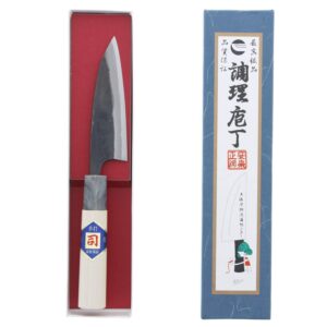 土佐刃物流通センター Tosa Hamono Distribution Center, Knife, Black Knife, Handling, Sabaki, White Steel, No. 1, 5.9 inches (150 mm)