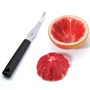 triangle Grapefruit Knife - 4” Micro-Serrated Stainless Steel Blade - Lightweight, Balanced GreenGrip Handle - Dishwasher Safe - Made in Germany