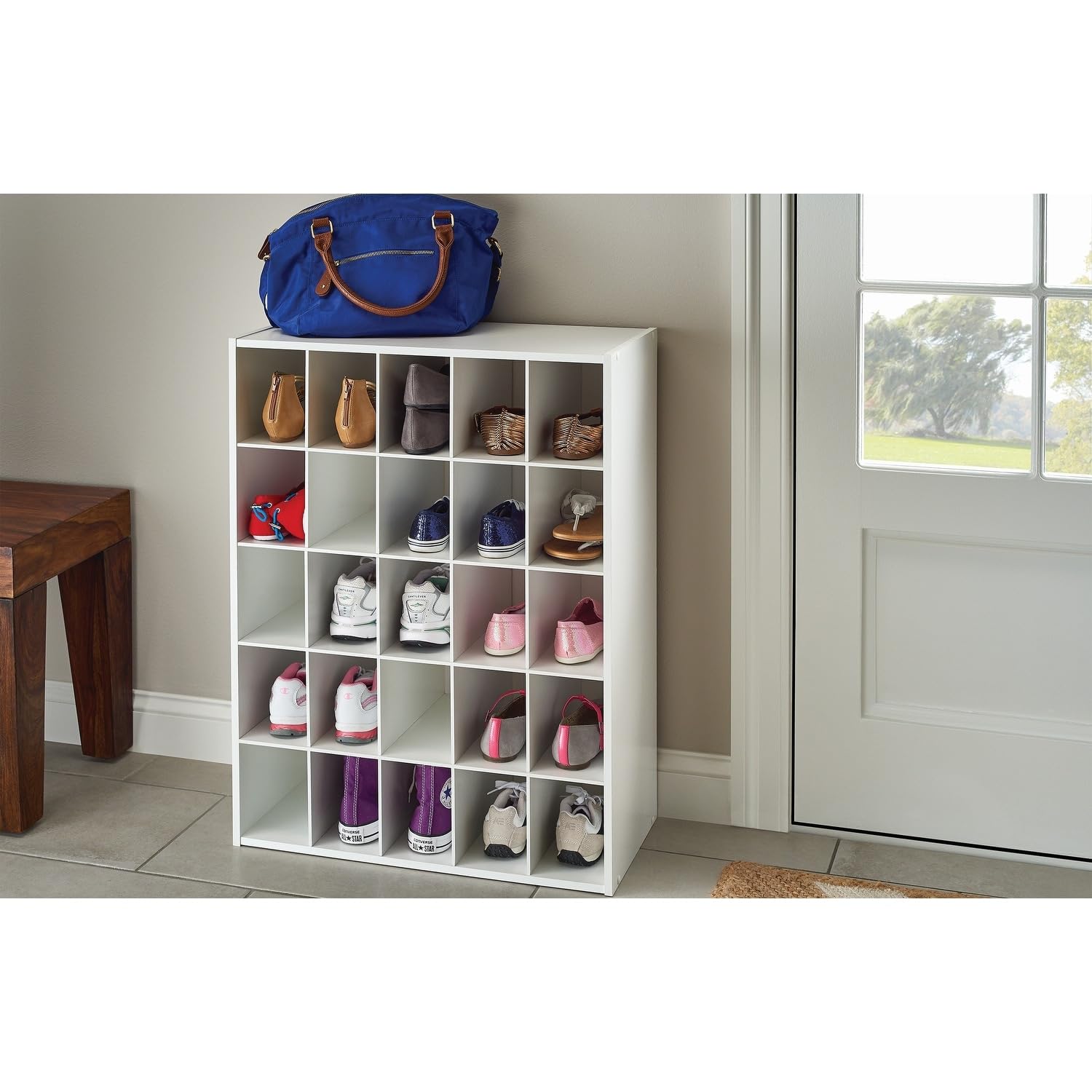 ClosetMaid 24.1-in Laminate 25 Cube Organizer