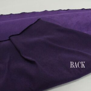 Mybecca Microsuede Fabric 58/60" Width Fabric by The Yard Color : Purple (1 Yard, 36"x58") (Precut into 1 Yard Pieces by Prime)