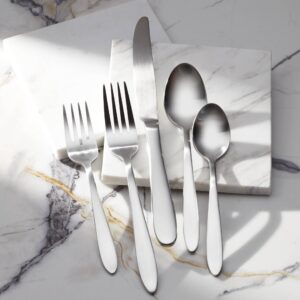 Oneida Mooncrest Piece Everyday Flatware Set, 20 Count, Metallic