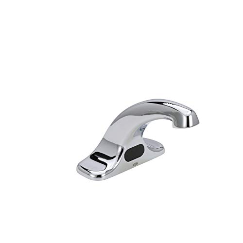 Zurn Z6915-XL-MV AquaSense Centerset Sensor Faucet with 0.5 GPM Aerator, Mixing Valve, and 4" Deck-Mount Spout in Chrome