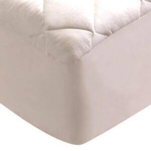 Mediflow Cotton Classic 54 by 75-Inch Mattress Pad, Full, White