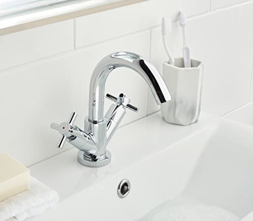 Bristan DX BAS C Basin Mixer Chrome Decade